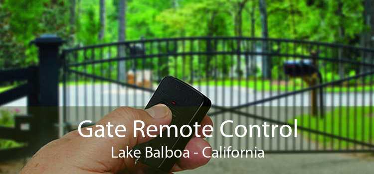 Gate Remote Control Lake Balboa - California