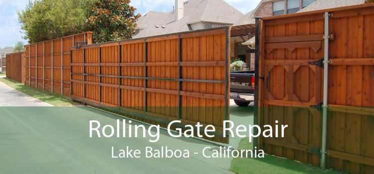 Rolling Gate Repair Lake Balboa - California