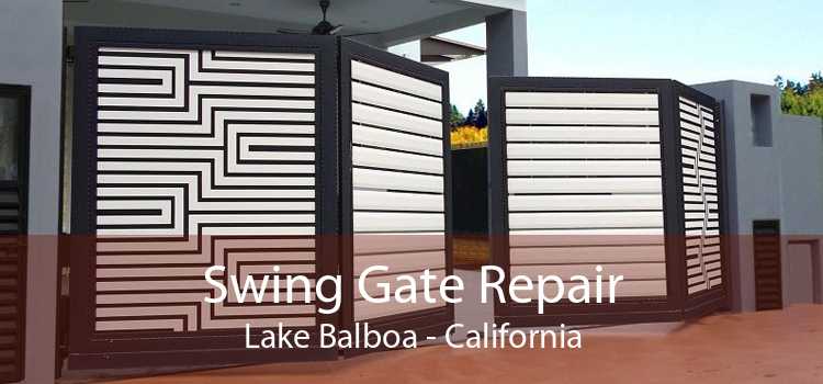 Swing Gate Repair Lake Balboa - California