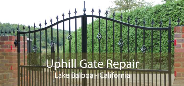 Uphill Gate Repair Lake Balboa - California